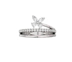 Queens's Butterfly Diamond Ring
