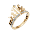 King's Luxury Crown Diamond Ring